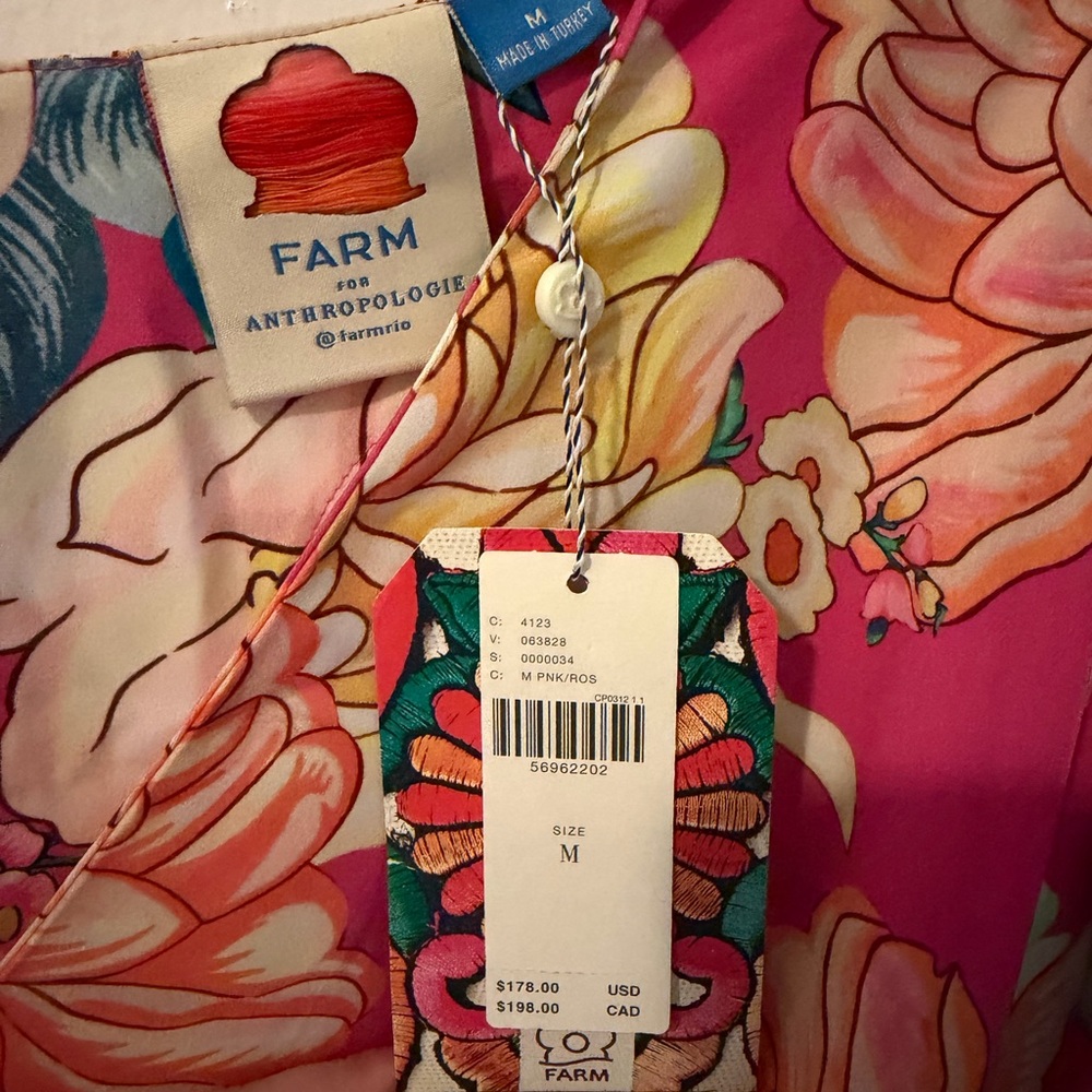 FARM Rio Pink Floral Wide-Leg Jumpsuit - Picture 5 of 5